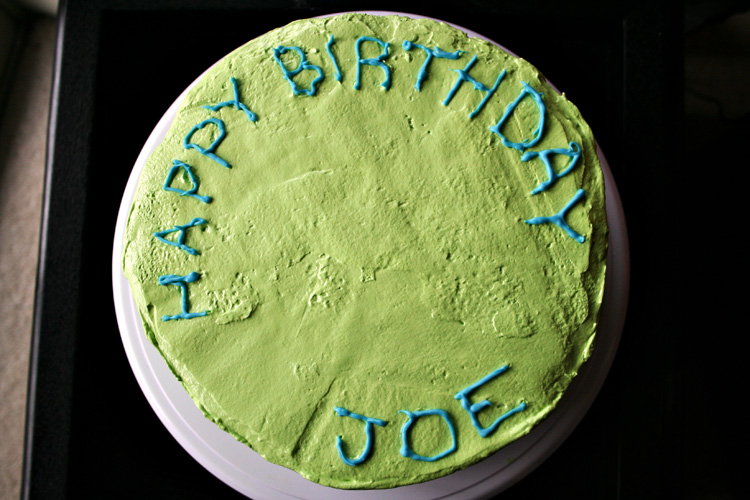Sort of. Whatever, it's the thought that counts, right? Happy Birthday Joe!