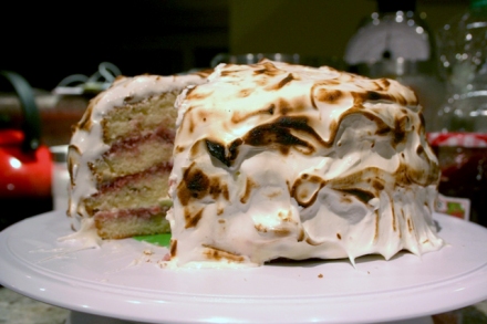 Lemon Marshmallow Cake